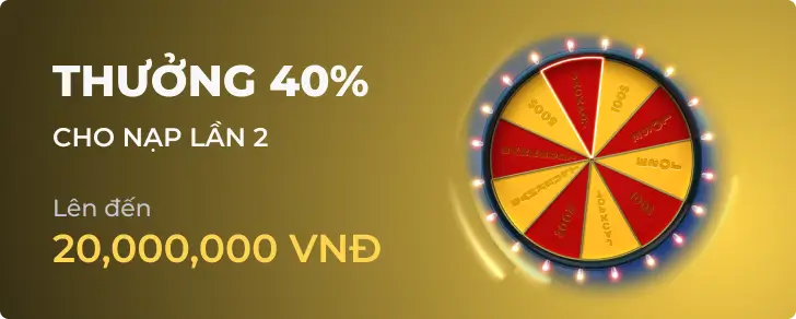 Ưu đãi Thưởng 40% đặc biệt tại az888