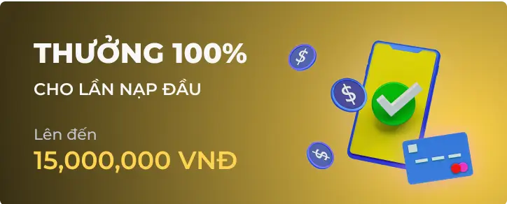 Ưu đãi Thưởng Nạp Lại 100% Hàng Tuần tại az888